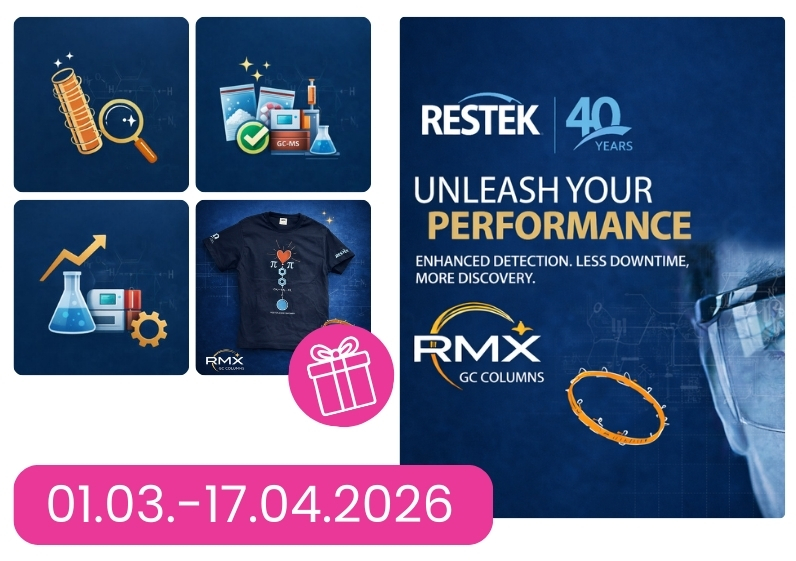 Nova generacija Restek RMX GC kolon – večja inertnost, večja občutljivost