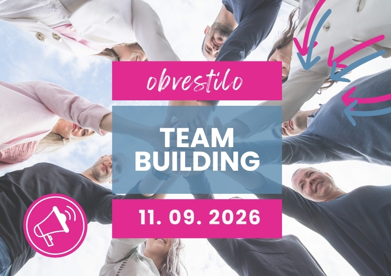 OBVESTILO - Team building in naša odsotnost v petek, 11.9.2026