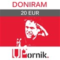DONIRAM 20 eur društvu UP-ornik - 1500 T
