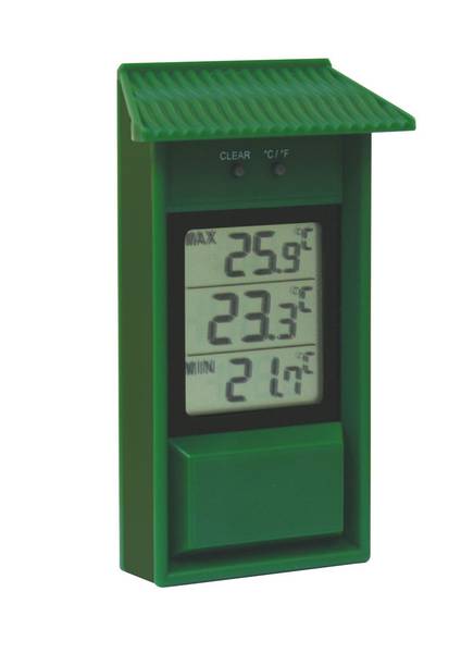Termometer - min/max, zelen