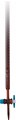 Bireta - ravna, PTFE pipec, rjava