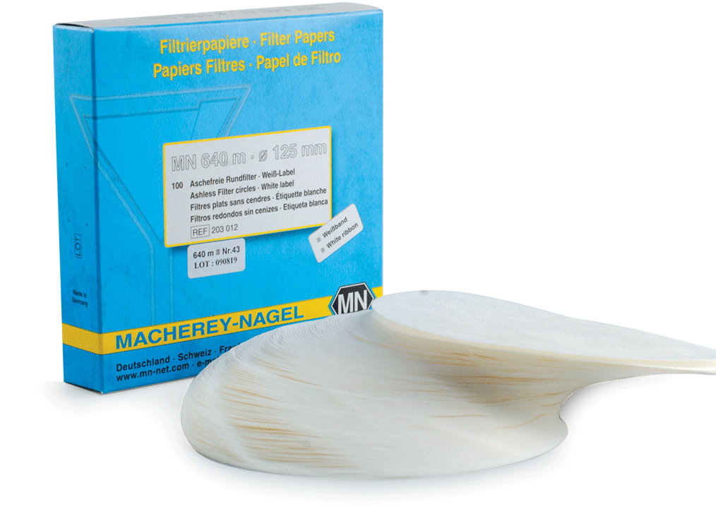 Papir filtrirni - kvantitativni, moder, MN 640D