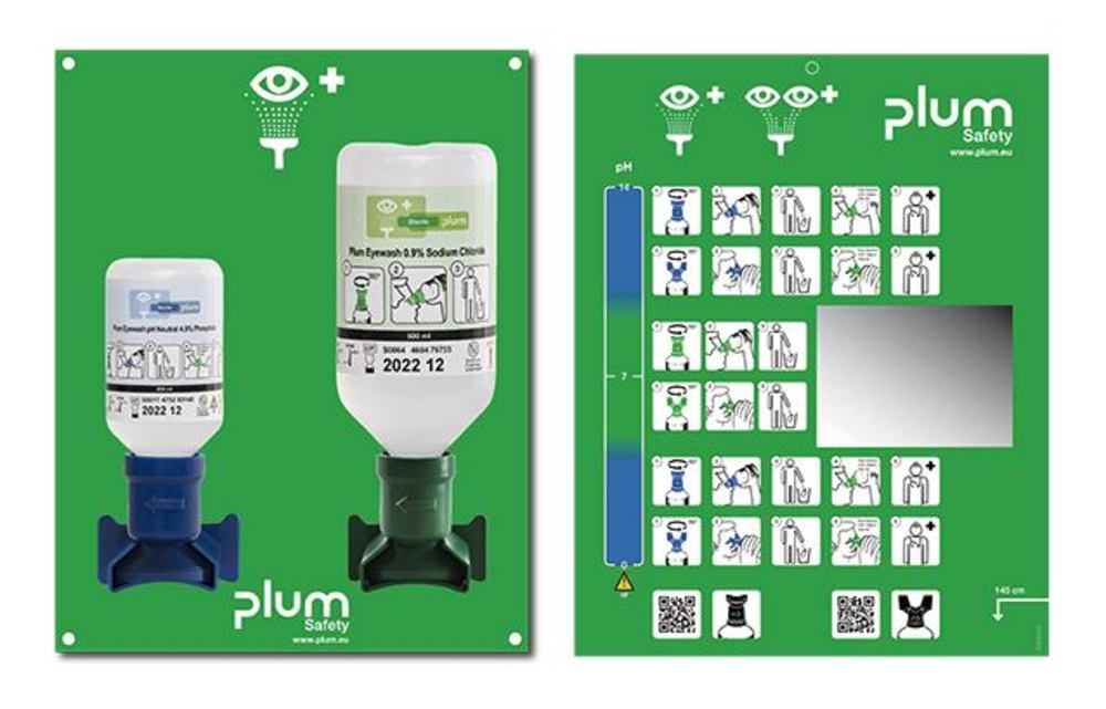 Postaja za izpiranje oči - PLUM