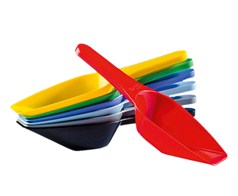 Lopatica - zajemalka, plastična, barvna